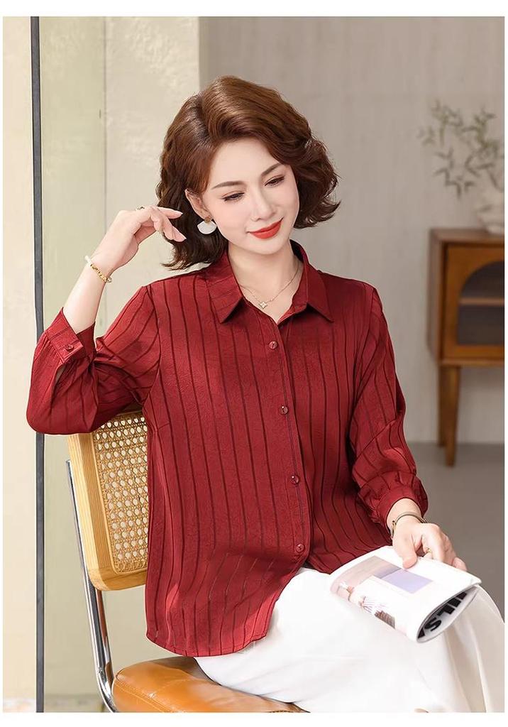 Women's Pink Long-Sleeve French Waist-Cinched Slim-Fit Top for Early Spring Layering