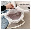 Large Capacity Cute Cartoon Lamb Wool Tote - Women's Autumn/Winter Japanese Backpack