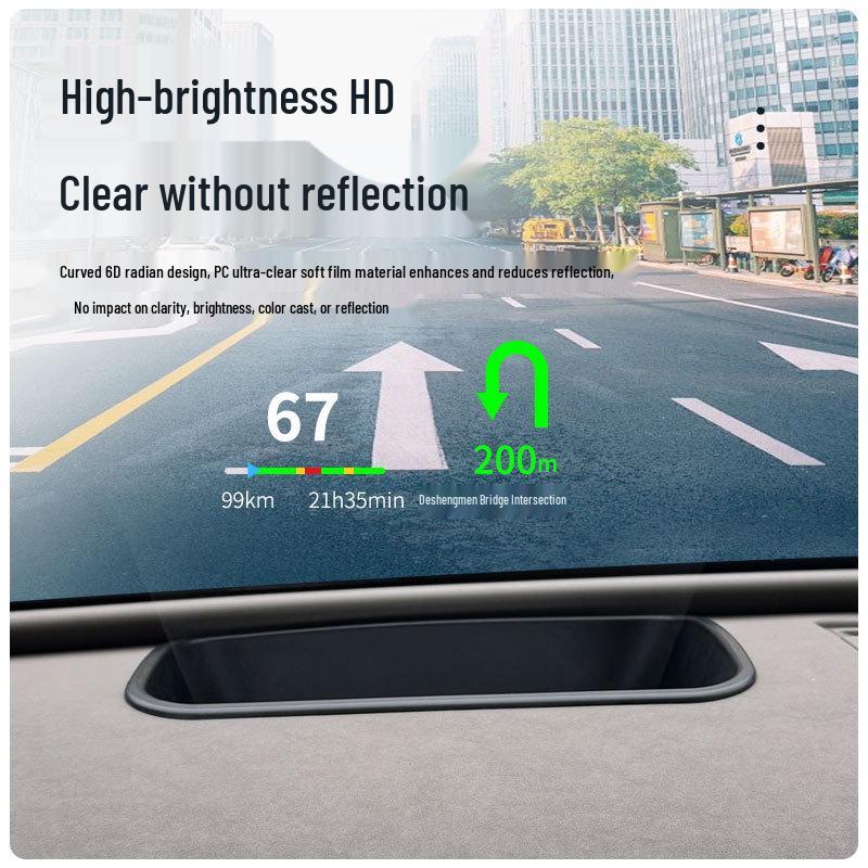 Volkswagen ID9X 2026 Head-Up Display Protective Cover - Car Interior Accessories, Modified ABS