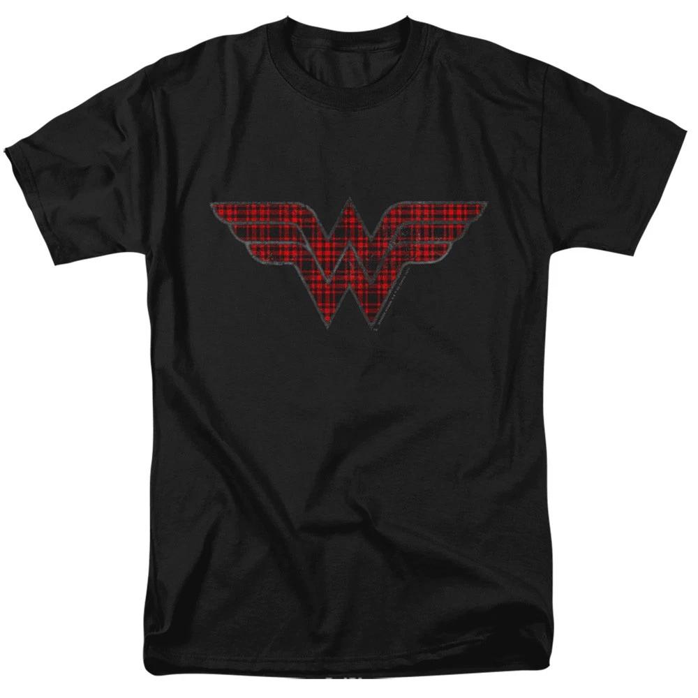 DC Comics - Wonder Woman - Plaid Logo - Children s T-shirt 120