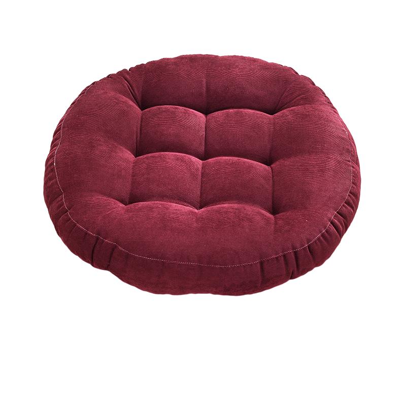 Large Floor Pillows Cushions Round Chair Cushion Indoor Seat Pad Tatami Mat for Sitting Meditation Yoga Living Room Sofa Balcony