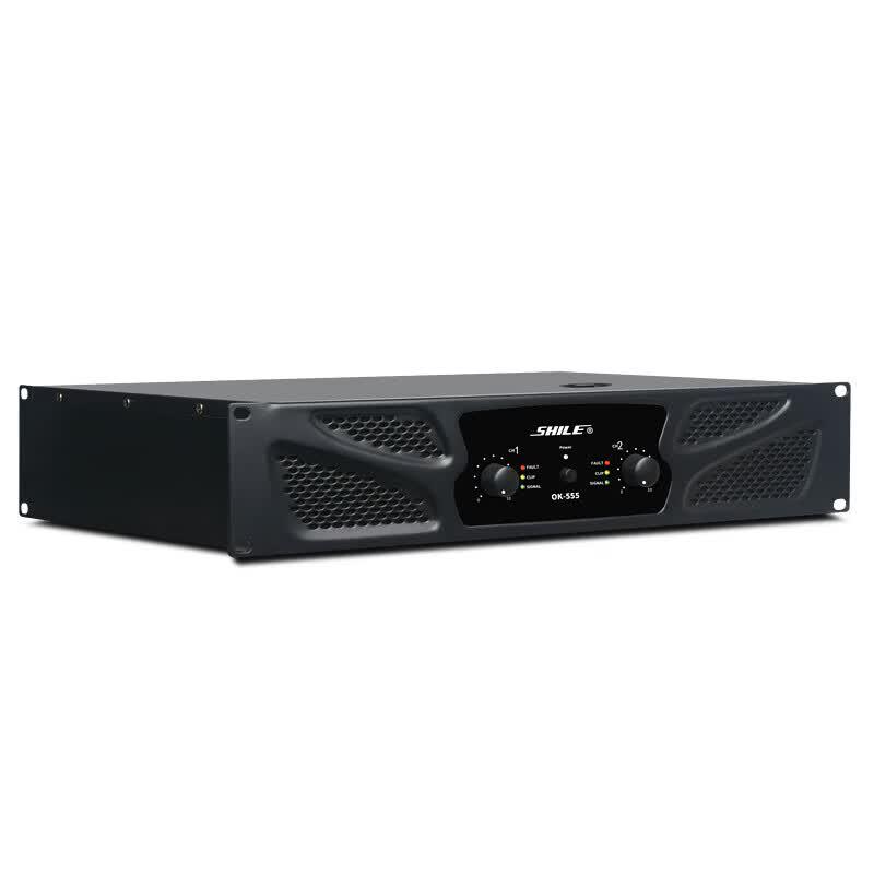 SHILE OK-555 Professional Pure Power Amplifier 300W+300W