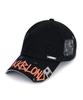 BLACKBLOND Vividi No Sympathy Hidden Patch Graffiti Logo Cap (Black)