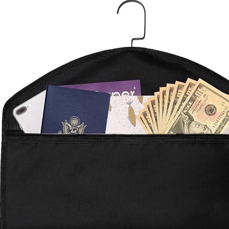 Вешалка Diversion Safe от Stash-It Hidden Pocket Safe помещается под вешалкой для одежды с карманом для хранения ценных вещей дома или в путешествии 1438₽