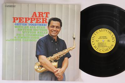 LP Schallplatte ART PEPPER - Gettin' Together! OJC169 ORIGINAL JAZZ C 1984 US Jazz Gebraucht