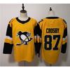 Pittsburgh Penguins NHL Eishockey Trikot für Erwachsene Fanartikel Premium-Mischung Eis-Uniform