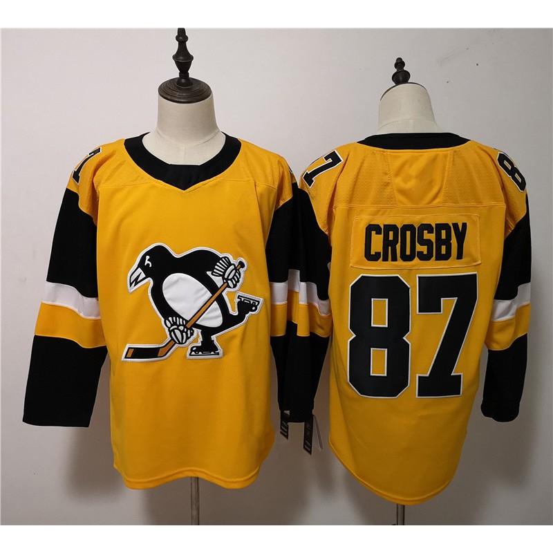 Pittsburgh Penguins NHL Eishockey Trikot für Erwachsene Fanartikel Premium-Mischung Eis-Uniform
