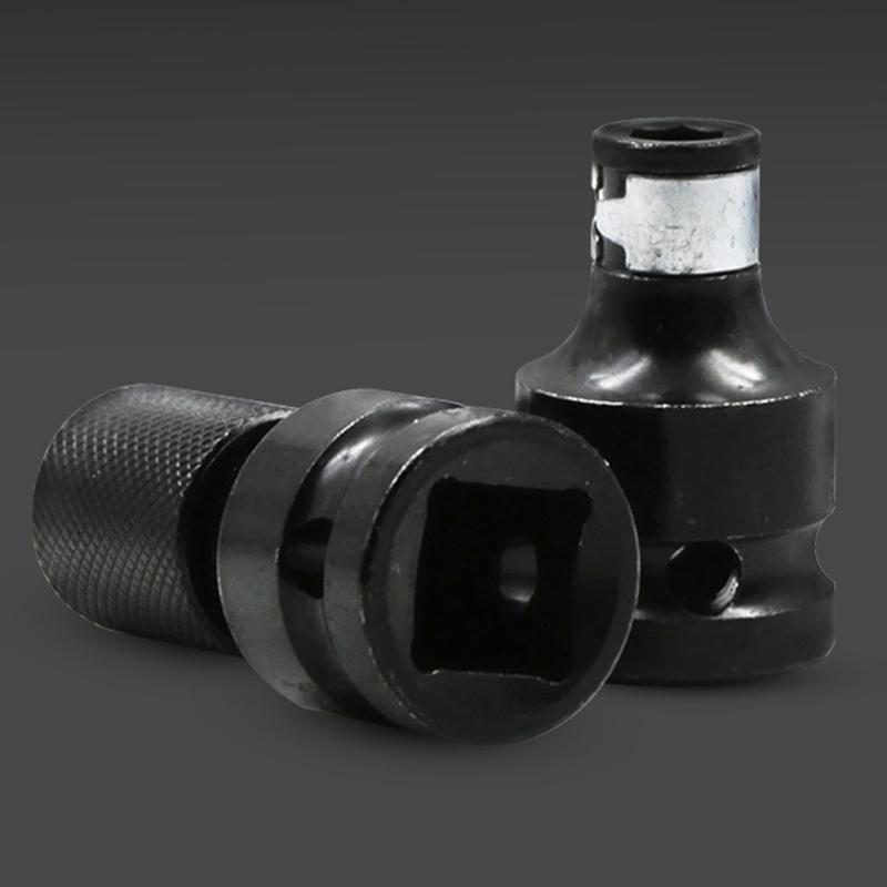 Versatility Impact Driver Bit Holders 1/2 Square Drive To 1/4 Hex Socket Converters Impact Drill Adapter Workshop Use