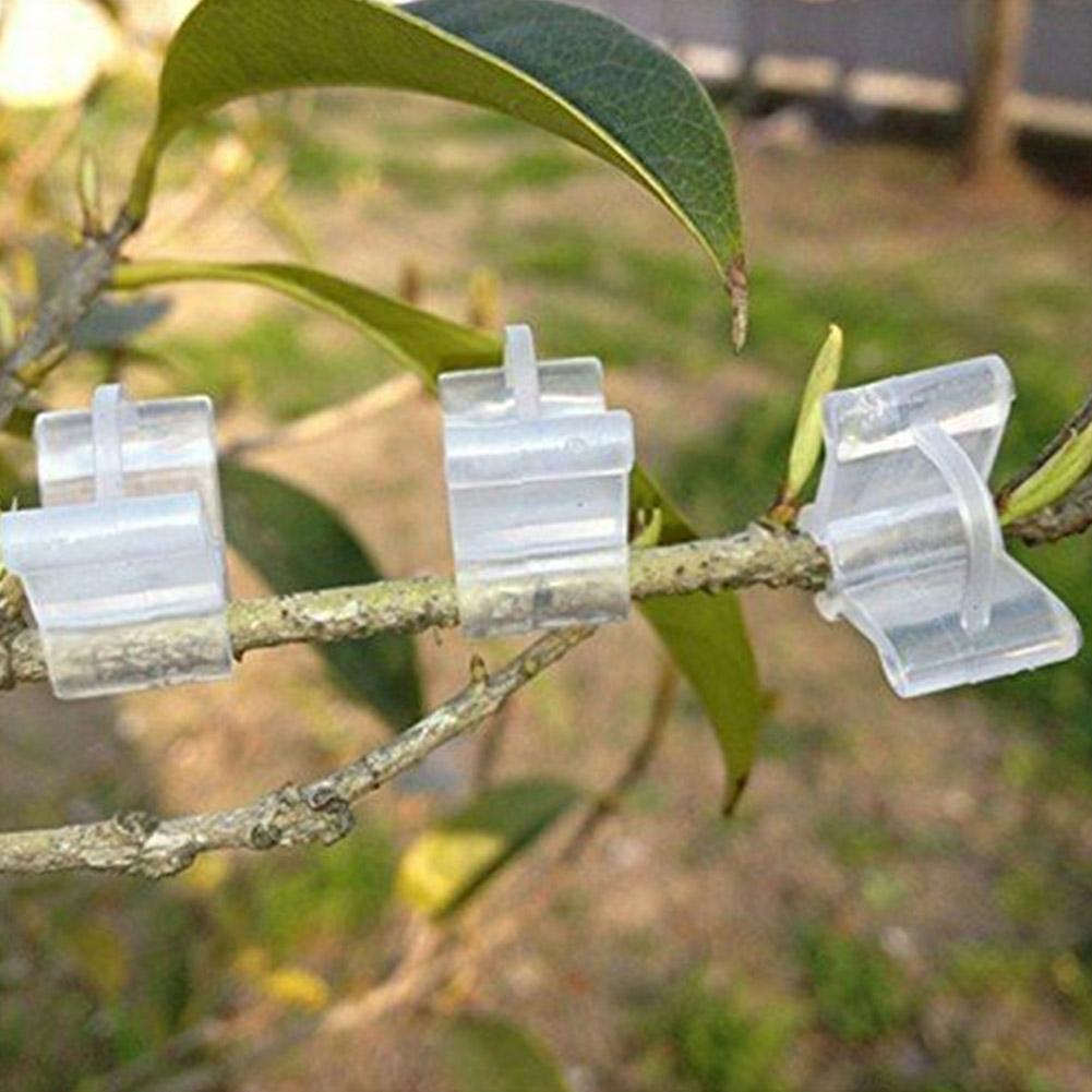 Garden Graft Clip Plastic Plant Support Clips AntifallClamps For Vine Garden Greenhouse Fixing Grafted Clips Branches Clip