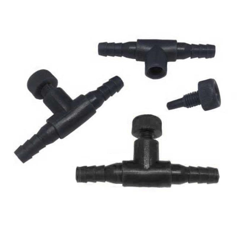 Plastic Fish for Tank Air Pump Control Valves Aquarium Hose Connector 2 Way Adjustment Control Valves Accessories