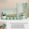 TLAKEHO A Thousand Miles Ceramic Travel Tea Set