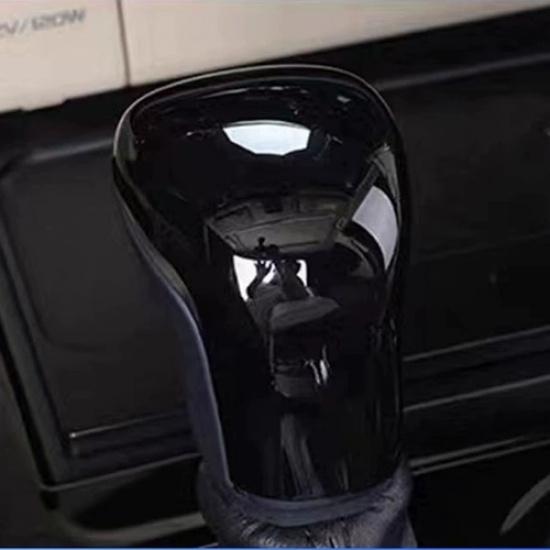 Bright Black Gear Shift Knob Cover Trim 1pcs For Toyota Corolla Cross -2025