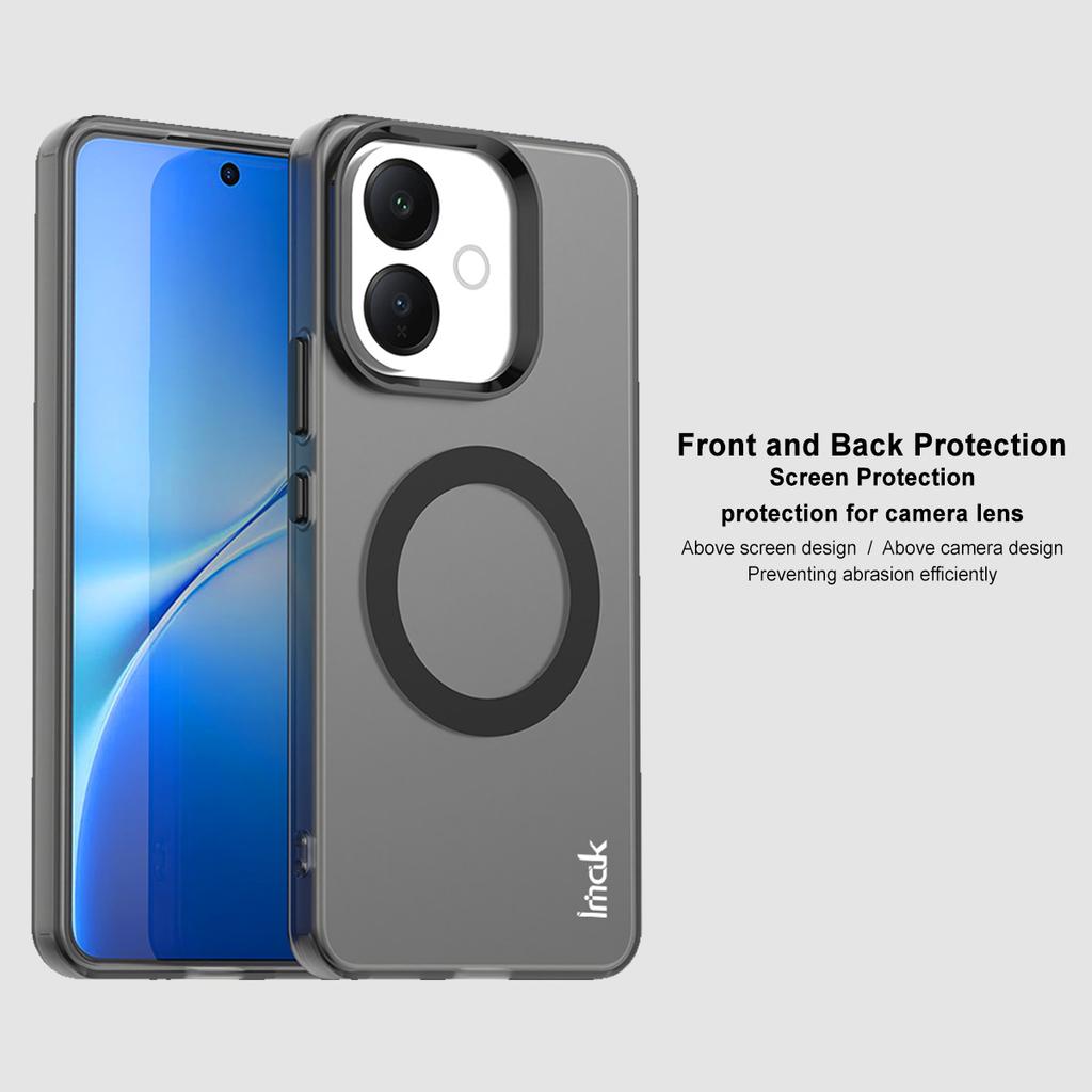 IMAK For Vivo V60 Lite 4G/V60 Lite 5G Magnetic Case PC + TPU Phone Back Cover