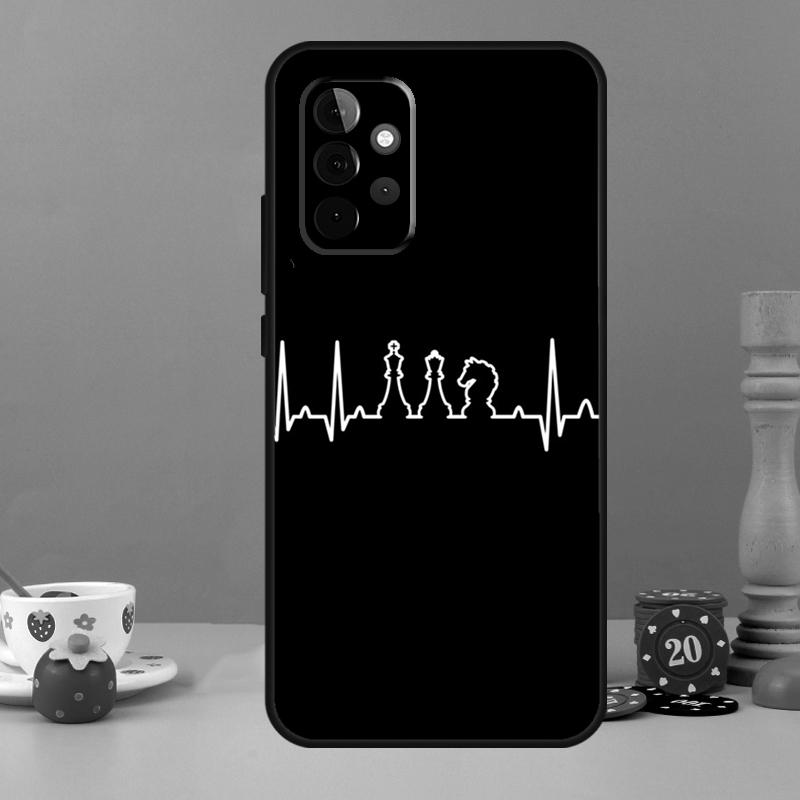 Chess Board Case For Samsung Galaxy A35 A26 A16 A05 A55 A15 A32 A12 A22 A52 A54 A34 A14 A56 A36 A13 A53