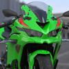 Motorcycle Front Spoiler, Motorcycle Side Spoiler - Motorcycle Fairing Winglet Thick Aerodynamic Winglets Spoiler