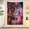 Arazzo da Parete F-Fnaf Anime Fai da Te per Soggiorno Casa Stanza Universitaria Decorazione Arte da Parete Decorazione