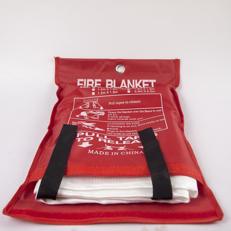 Orca Fireproof Household & Commercial Fire Blanket National Standard Fire Blanket 1*1m (Bag)