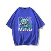 Diva Miku Hatsune Baumwoll-Kurzarm Herren Oversize T-Shirt für Teenager