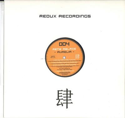12inch Record RENE ABLAZE - Aurelia RDX004 REDUX 2006 Germany Dance & Electronica Used