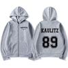 Rock Band Tokio Hotel Kaulitz Zipper Hoodies Men's Clothing Autumn Winter Zip Up Hooded Sweatshirts Casual Vintage Hoodie Jacket