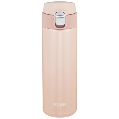 Tiger Thermos Water Bottle, 480ml Sahara Mug, One-Touch, Lightweight, MMJ-A482PJ, Pink