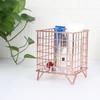 Nordic Wrought Iron Desktop Storage Basket - Cosmetic Organizer Rack