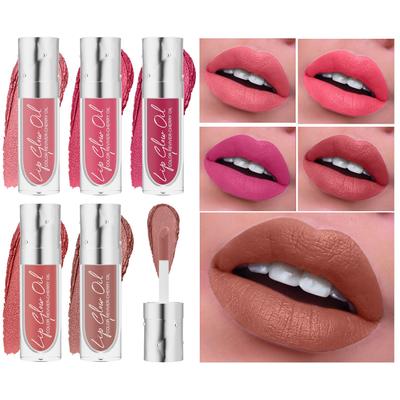 Samt-Matt Lippenstift Lipgloss, Nicht-haftender Becher Nicht-verblassendes Mattes Lipgloss