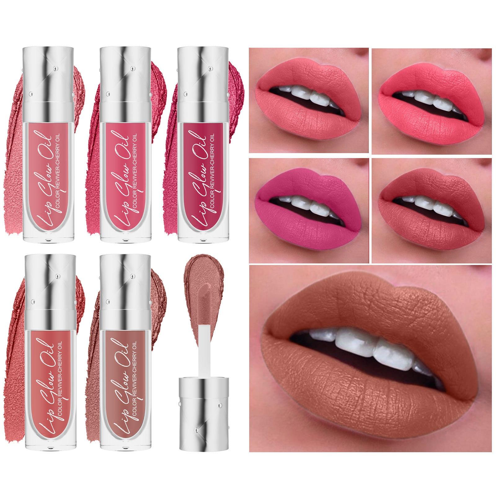 

Velvet Matte Lipstick Lip Gloss, Non-stick Cup Non-fading Matte Lip Glaze 3g