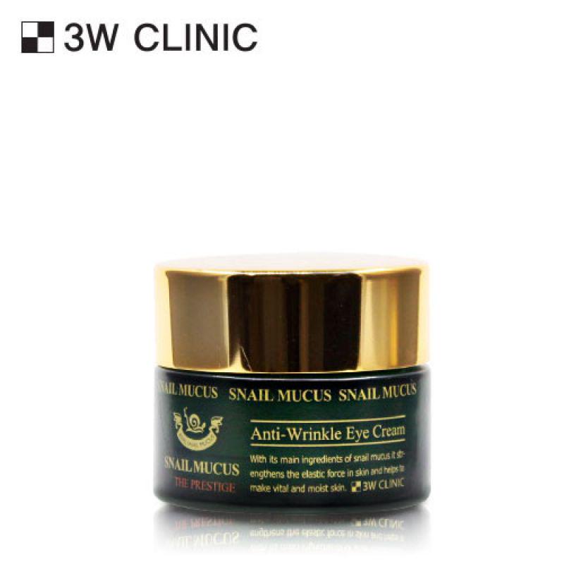 

[3W Clinic] Крем для век против морщин со слизью улитки 30 мл