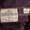 PT05 Glen Check Cropped Pants W28 Pink Button Fly Men's Used