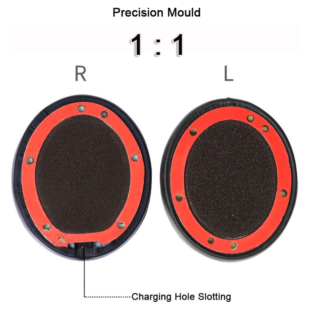 Soft Ear Pads Replacement Protein Leather Headset Foam Cushion  For Beats Studio 2.0/3.0