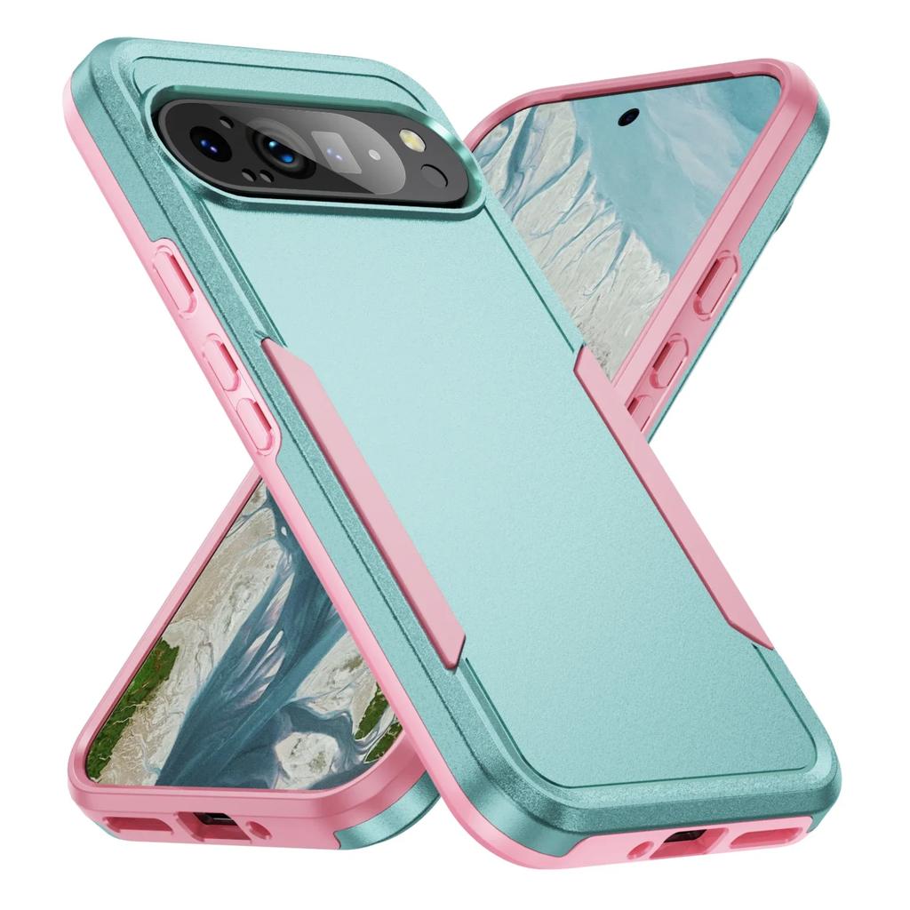 For Google Pixel 9 Pro XL 5G Case Armor Shockproof Cover For Google Pixel 9 8 7 6 Pro 8A 7A Heavy Duty Rugged Lens Protect Coque