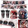 Stray Kids K-pop Geburtstagsparty Banner und Geschirr Set