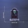 Halloween Decorations Skull Bat Mini Figurines Ornament Desktop Landscape Figurine Decoration