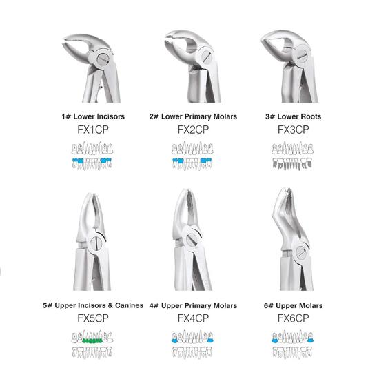 GDC Extraction Forceps Pedo