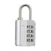 Zinc Alloy Dormitory Cabinet  Lock Padlock Backpack Zipper Lock New 4 Digit Password Lock  Home