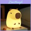 Creative Capybara Night Light Silicone Figurine For Home Decor And Gift