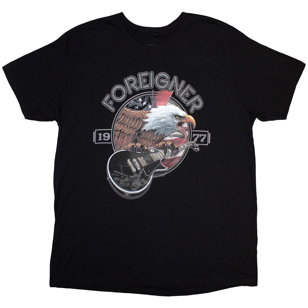 Foreigner Eagle Licensed T Shirt Unisexs