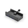 5 In 1 Usb C Docking Adapter with TF SD USB3.0 Aluminum 5 Ports USB 3.0 Clip-type HUB