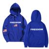 Women's And Men's  Fashionable Hooded Long Sleeved Printed Casual Pullover Unisex Sweatshirt Top