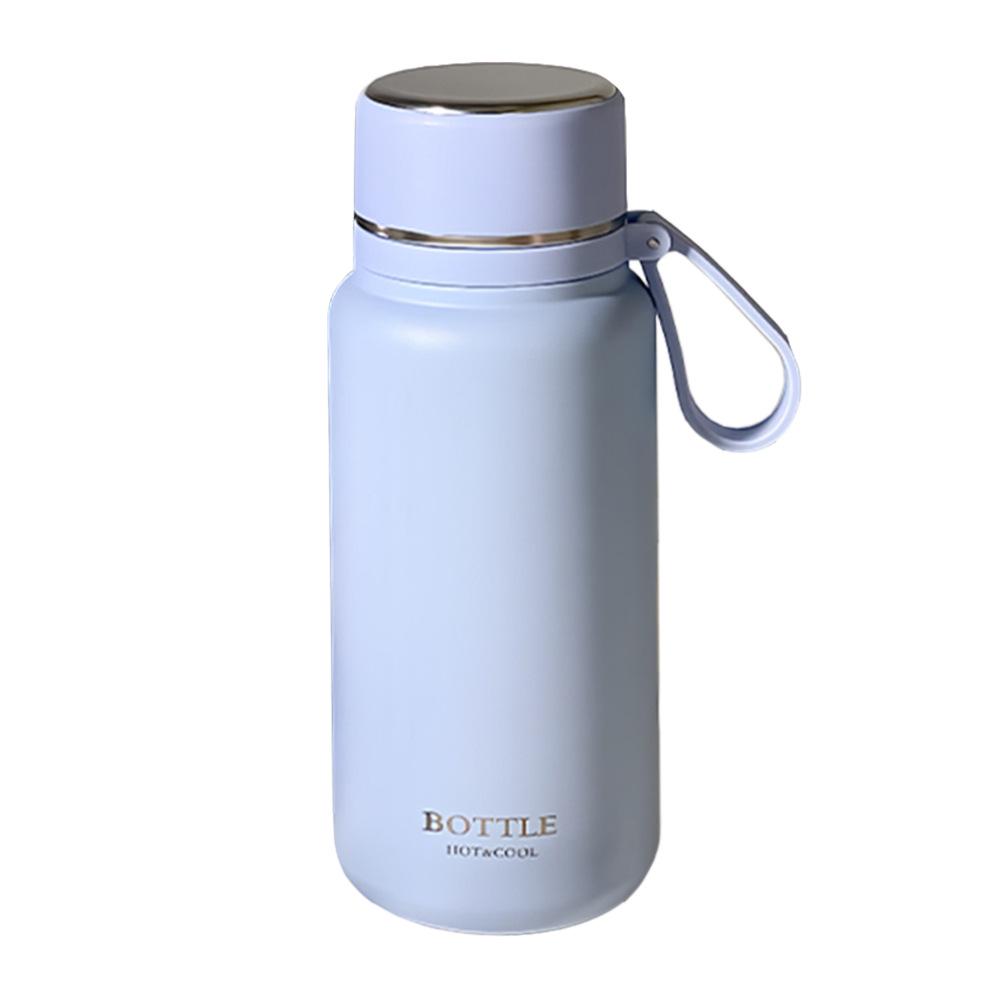 Stylish Stainless Steel Insulated Travel Cup with Tea Strainer