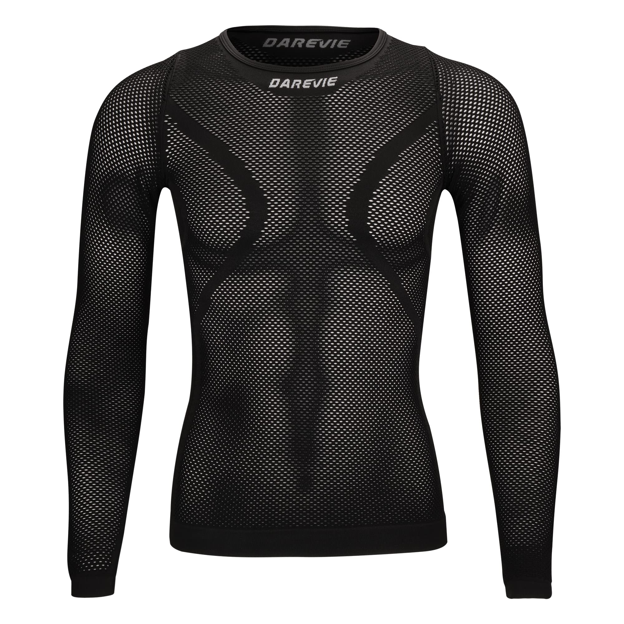 

Darevie Лонг Велосипедная Майка Высокая Потоотводимость Быстрое Охлаждение [Darevie] Нижнее Белье, Внутренний Слой, Рукав, Мужская, Сетка, Весна, Лето, Осень, Зима, Бег, На Открытом Воздухе, Носить, чёрный