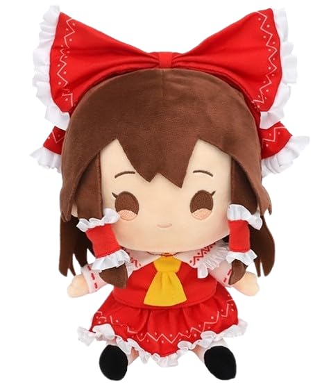

Плюшевая игрушка Рейму Хакурей с гибкой палкой - Официальный товар Touhou -