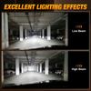 2Pcs 32000LM H7 LED Headlight Bulbs 60W Powerful Led H7 Turbo With Fan Head Lamp 24Core CSP 1:1 Mini Car Lights 12V 6000K White