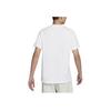 Nike Alphabet Logo Print Pullover Crew Neck T-Shirt Men Tops White DZ2876-100