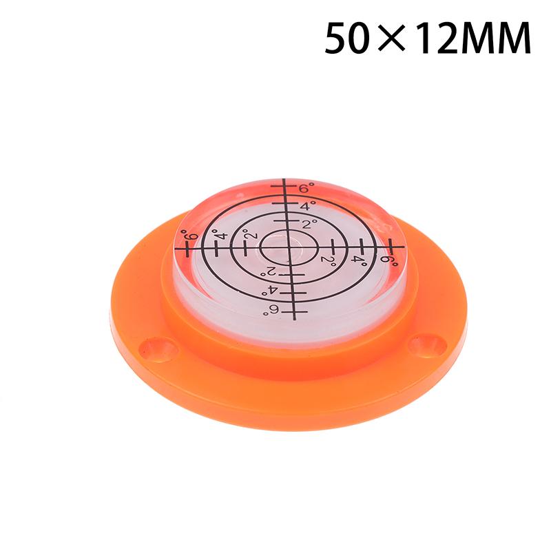9mm/12mm/17mm Round Horizontal Bubble Level High Precision Bubble Level Bulls Eye Horizontal Spirit Level