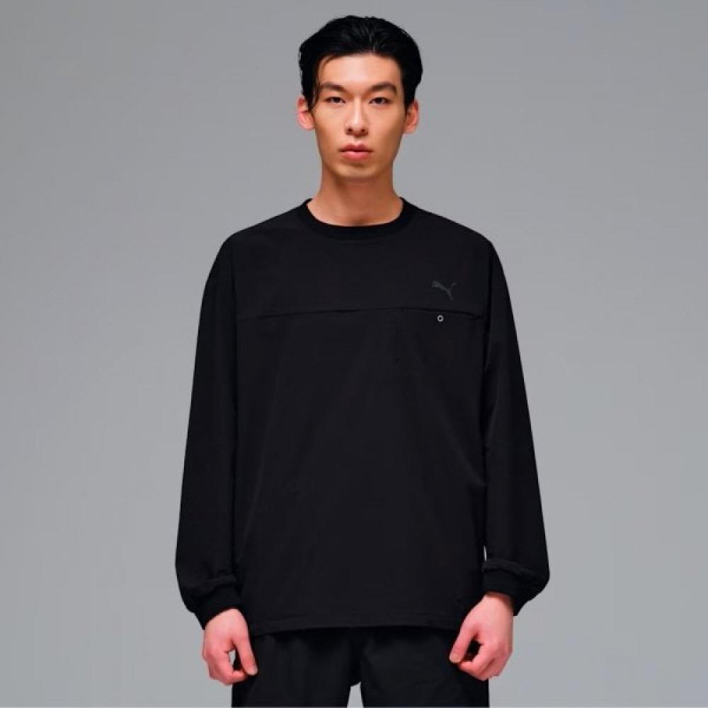 PuMa Men S PreMiuM baSic Woven Crew M 01 PUMA Black/M(95)