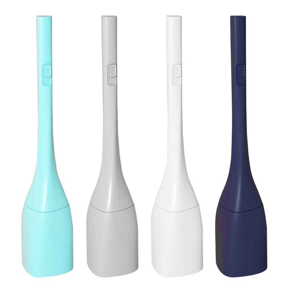Home Toilet Brush Set With Container Silicone Cleaning Brushes No Dead Corner 360° Sealed Drying Holder Bathroom Cleaning Tools