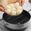 Round 316 Stainless Steel Steaming Rack for Kitchen - Ideal for Steaming Buns and Slices