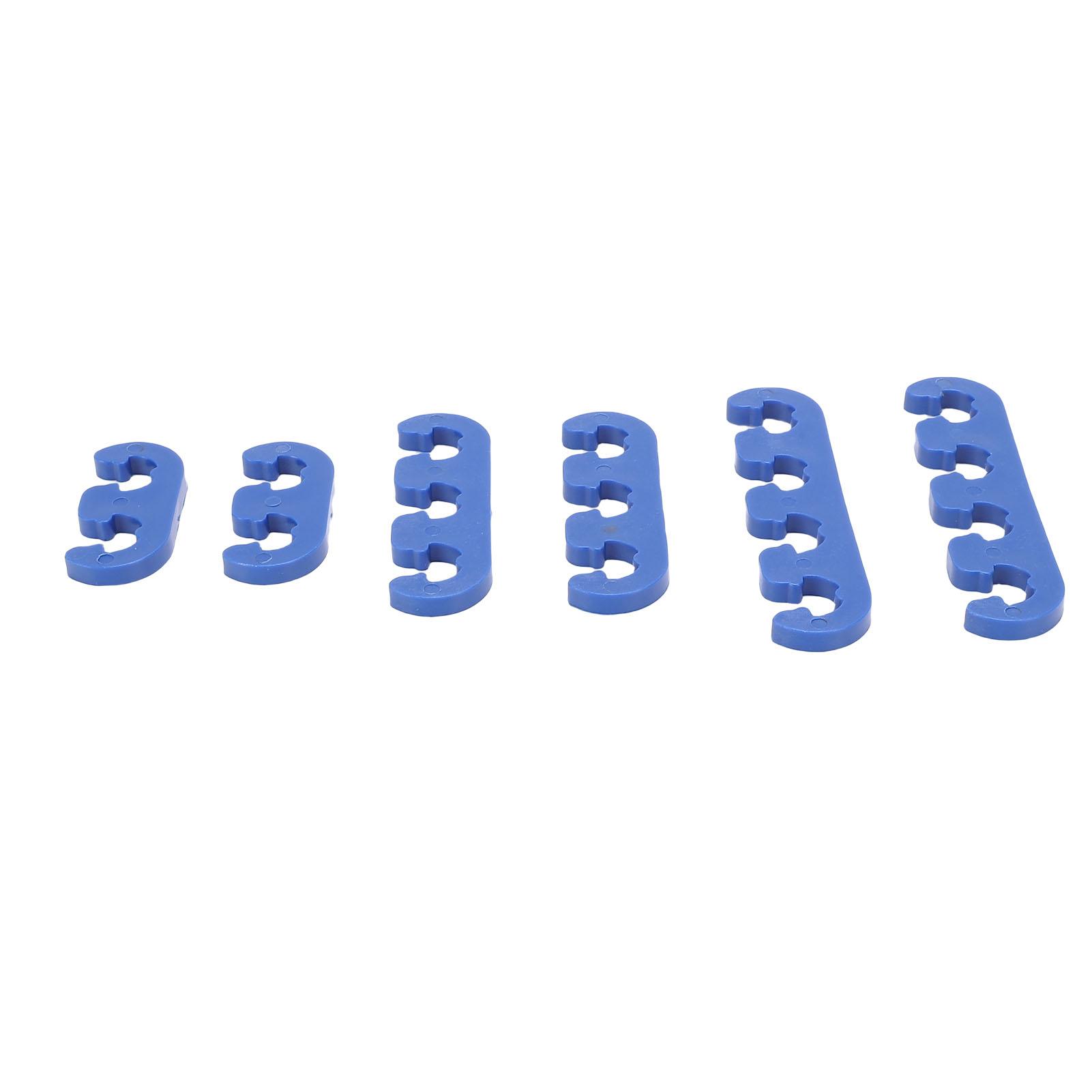 

6PCS Wires Separator Divider Kit 9728 9723 Vehicle Ignition Wire Divider Looms Holder for 7mm 8mm 9mm Ignition Wires